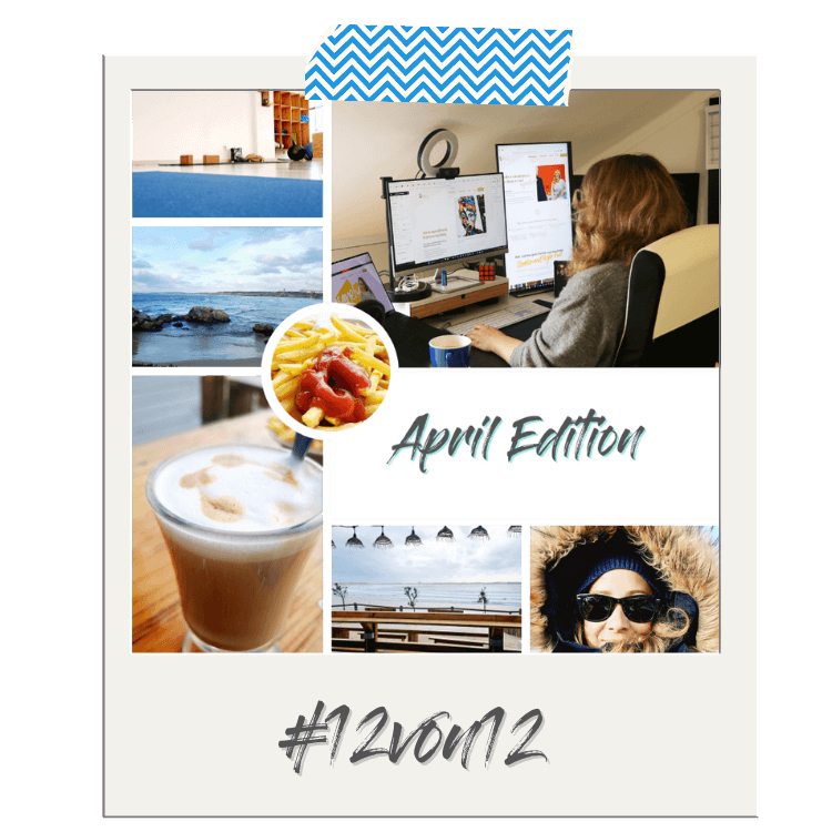 Fotocollage meines 12. April in 12 Bildern als Headerbild für meinen Blogartikel zu 12von12.
