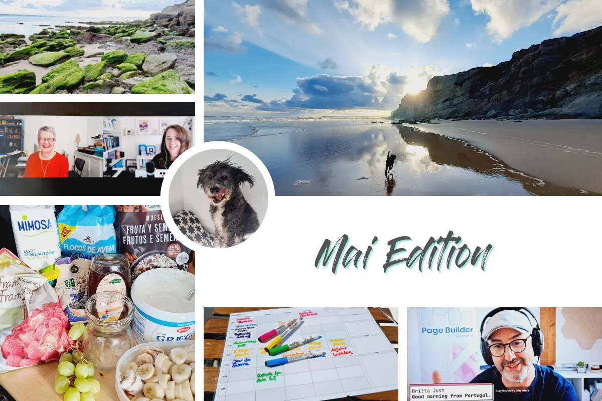 Fotocollage meines 12. Mai 2025 in 12 Bildern als Headerbild für meinen Blogartikel zu 12von12 – Mai Edition.