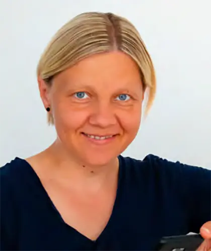 Hiacynta Hess und ihr Website-Newsletter.
