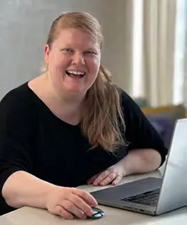 Steffi Schmid und ihr anders-Magazin.