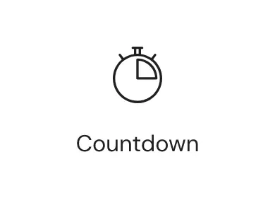 Elementor Widget Countdown