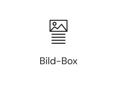 Elementor Widget Bild Box
