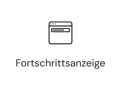 Elementor Widget Fortschrittsanzeige
