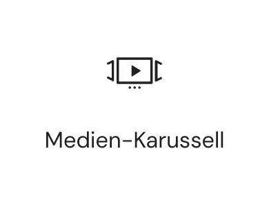 Elementor Widget Medien Karussell