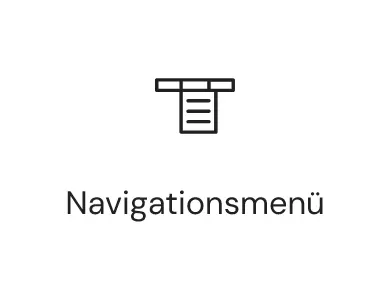 Elementor Widget Navigationsmenü